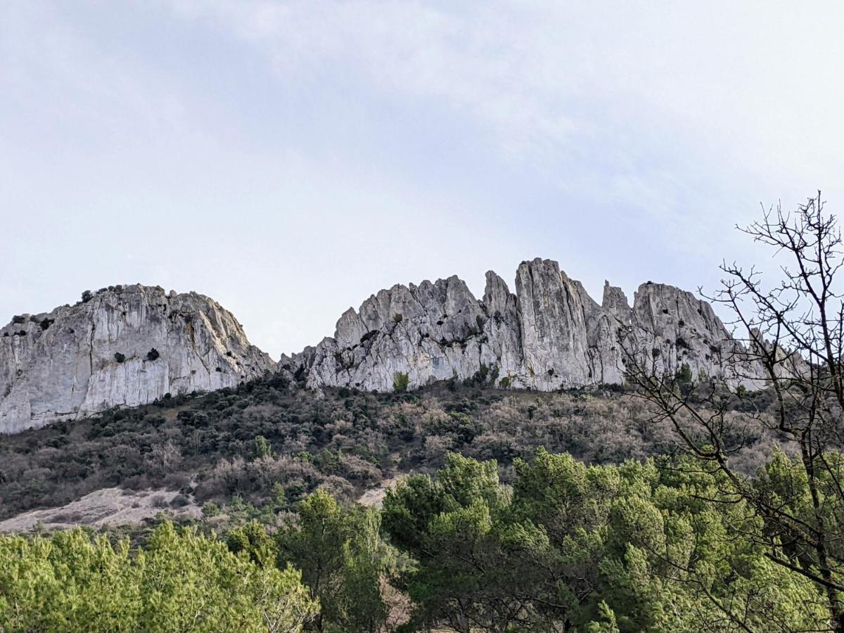 Maisonnette Dans Domaine Avec Piscine A Nyons, Pays Des Olives Dış mekan fotoğraf